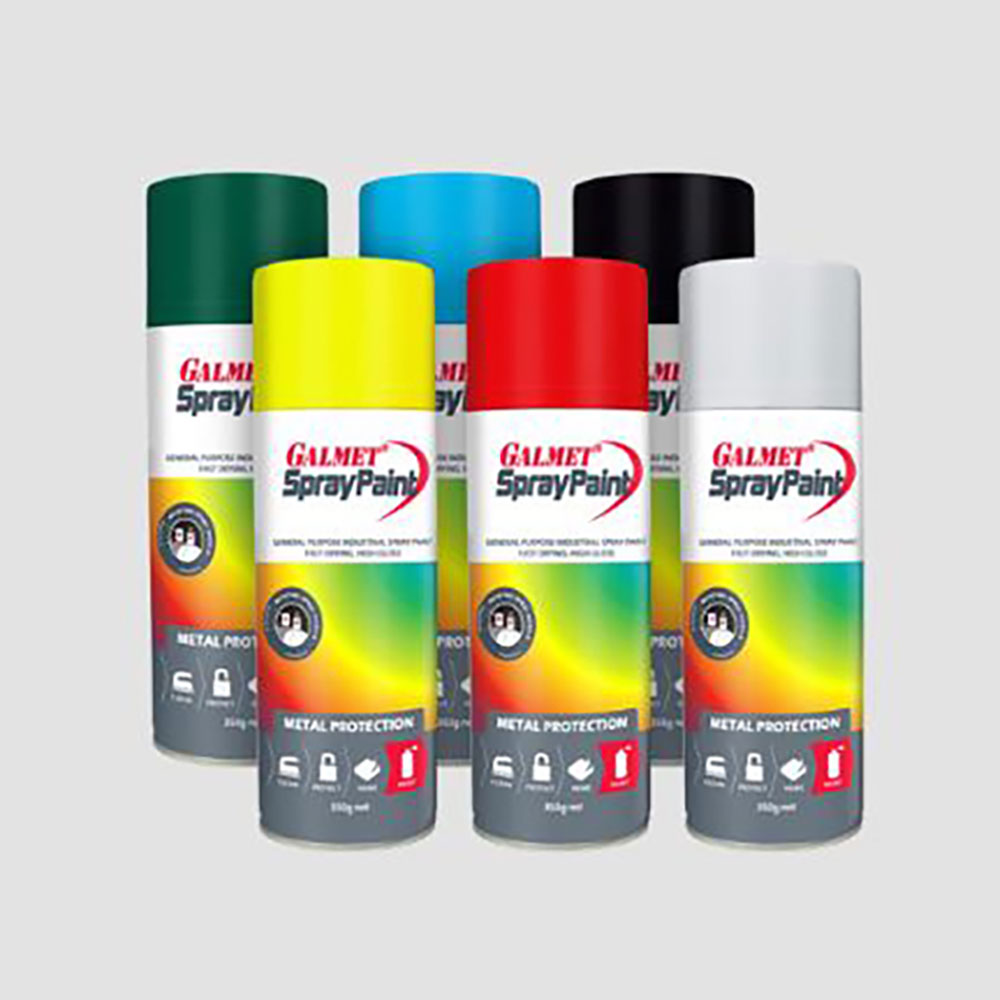 Galmet Silver SprayPaint 350g Bolts & Industrial Supplies