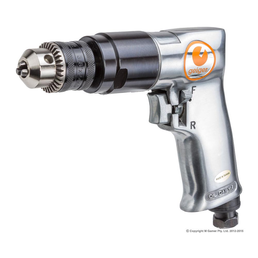 Geiger Reversible Drill 3/8"
