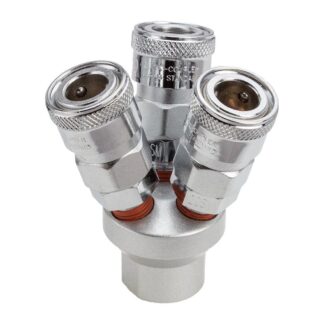 Geiger 3 Way Quick Coupler Cluster