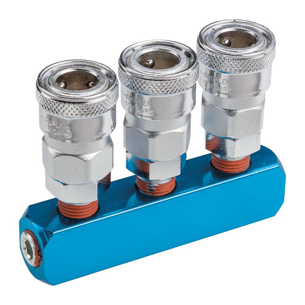 Geiger 3 Way Quick Coupler In Line