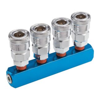 Geiger 4 Way Quick Coupler In Line