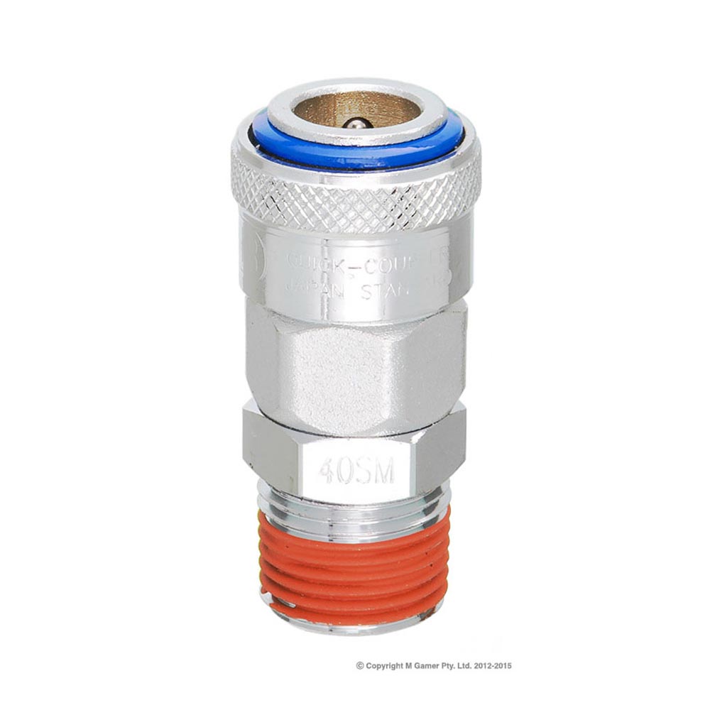 Geiger 1/2" Male Socket (ONE TOUCH)