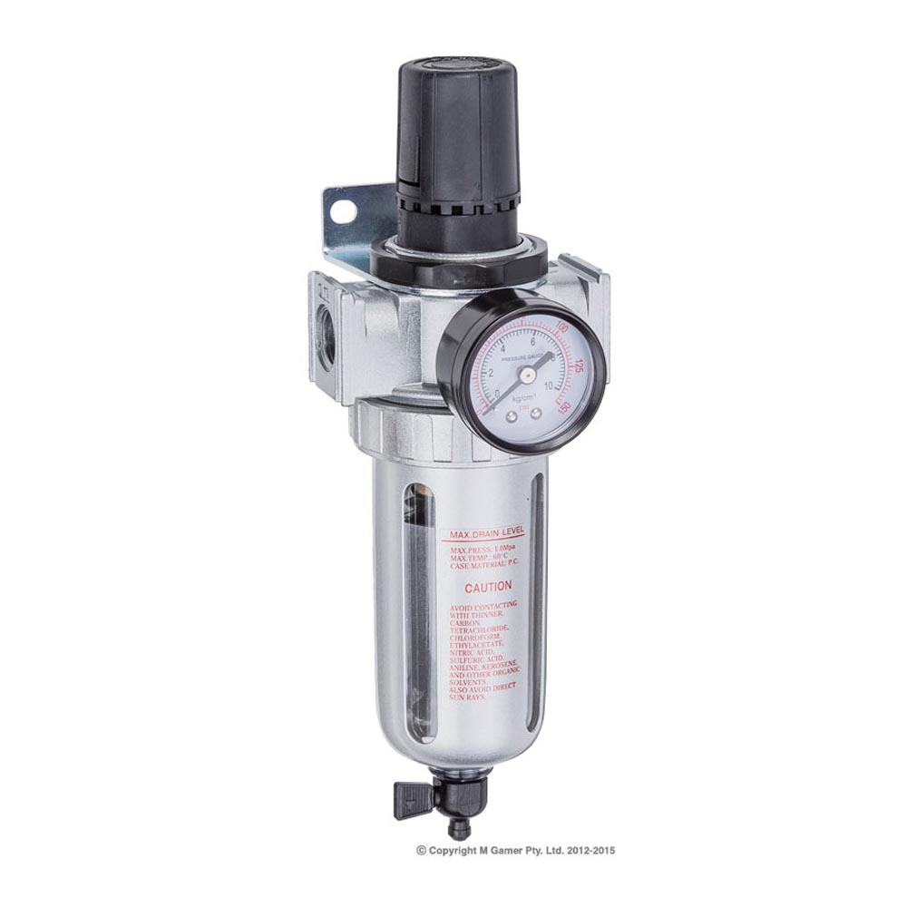 Geiger 3/8" Filter Regulator