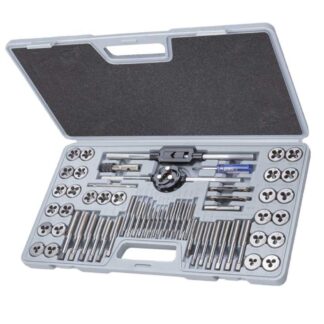 Geiger 60pce Metric/Imperial Tungsten Steel Tap & Die Set