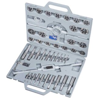 Harlingen 45 Piece Metric HSS Tap & Die Set Coarse and Fine Pitch Threads M6 to M24