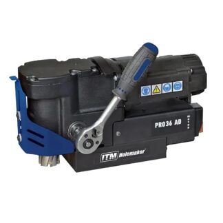 Holemaker Pro36ad Magnetic Base Angle Drill,240v, Capacity: 36mm Dia X 3