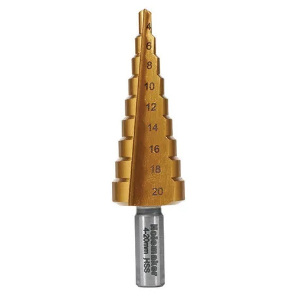 Holemaker Step Drill Straight Flute 4-20MM