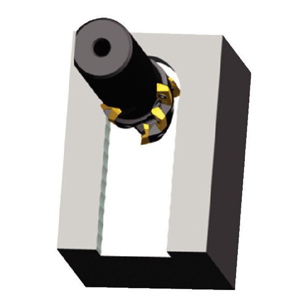 Kennametal M1H50T3R65A22S90ED14C9 Mill 1-14 Helical Shell Mill D = 50 Z = 3 - Image 2