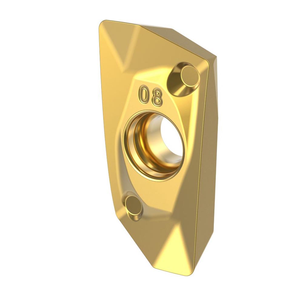 Kennametal EDCT140424PDERLDJ KC422M Mill 1-14 Insert Precision Ground R = 2.4 - Image 2