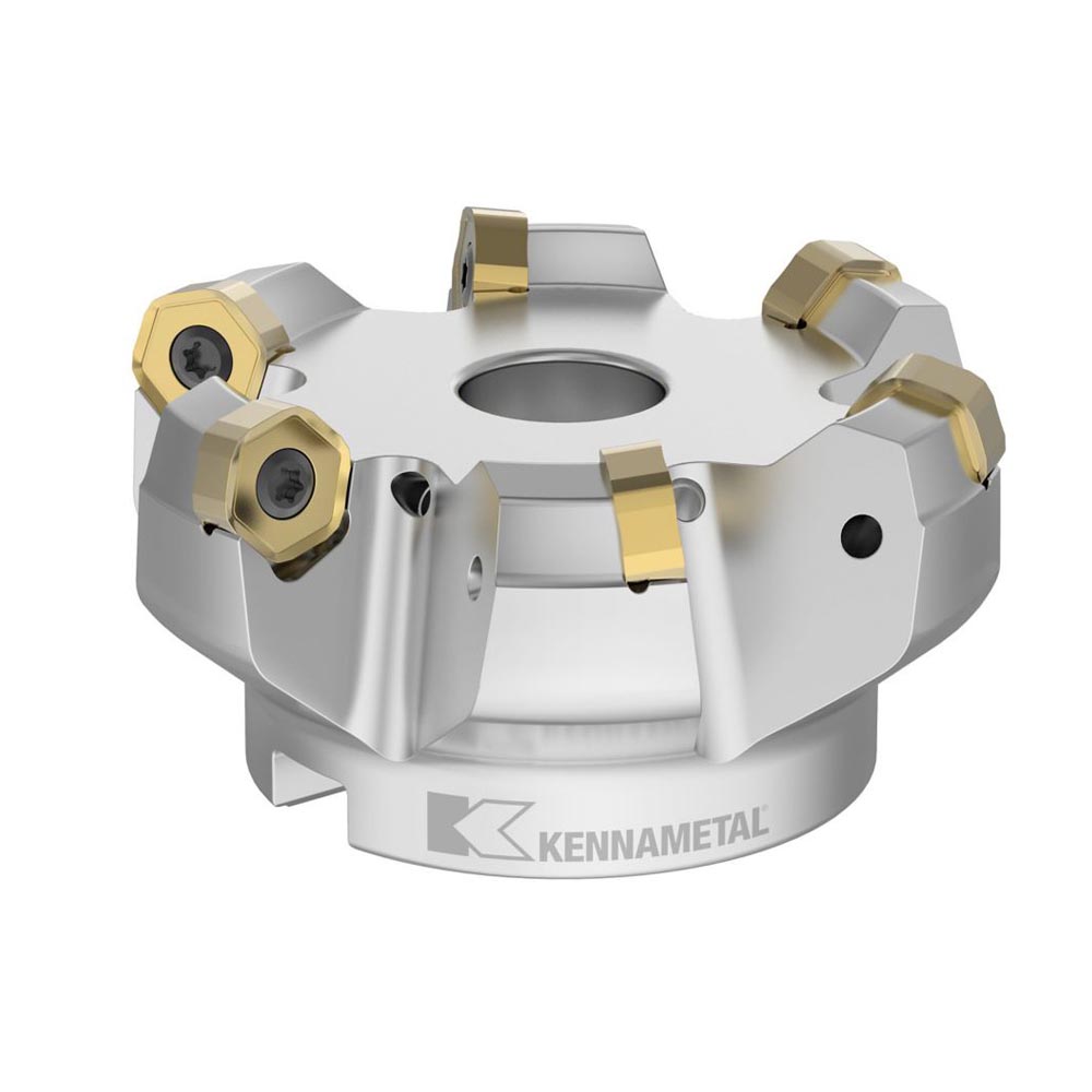 Kennametal KSHRHF080A08RS15HN06 Dodeka Mini HF 15 Shell Mill D = 80 Z = 8