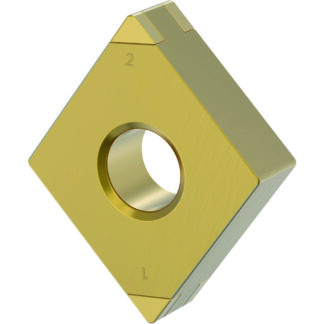 Kennametal • Kenloc™ • Negative Inserts • CNGA • Double-Sided Mini Tip • CNGA120404S01015DMT KBH10B