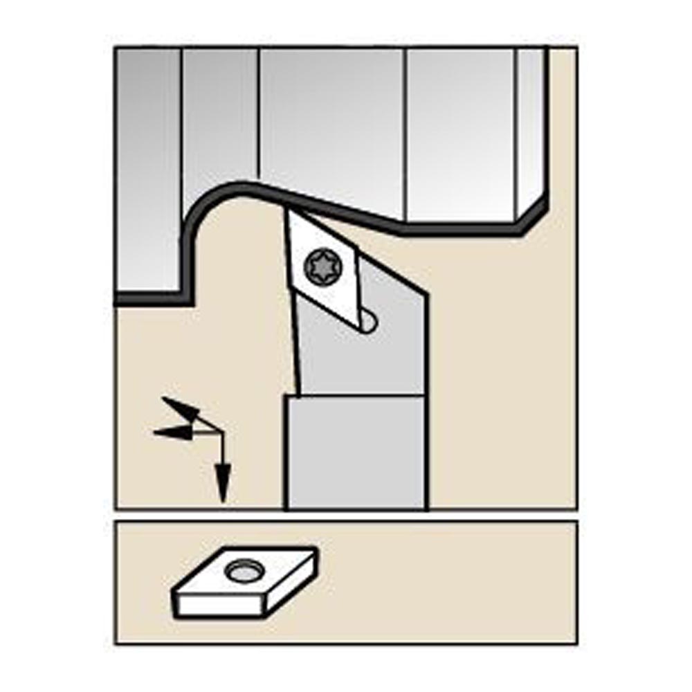Kennametal SDJCRF1212M07Q S Clamping Holder W12.0mm L150.0mm - Image 2