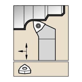 Kennametal SWLCR2020K06 S Clamping Holder W20.0mm L125.0mm