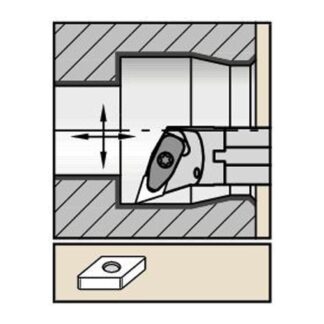 Kennametal A40TDDQNR15KC06 D Clamping Boring Bar D40.0mm L300.0mm