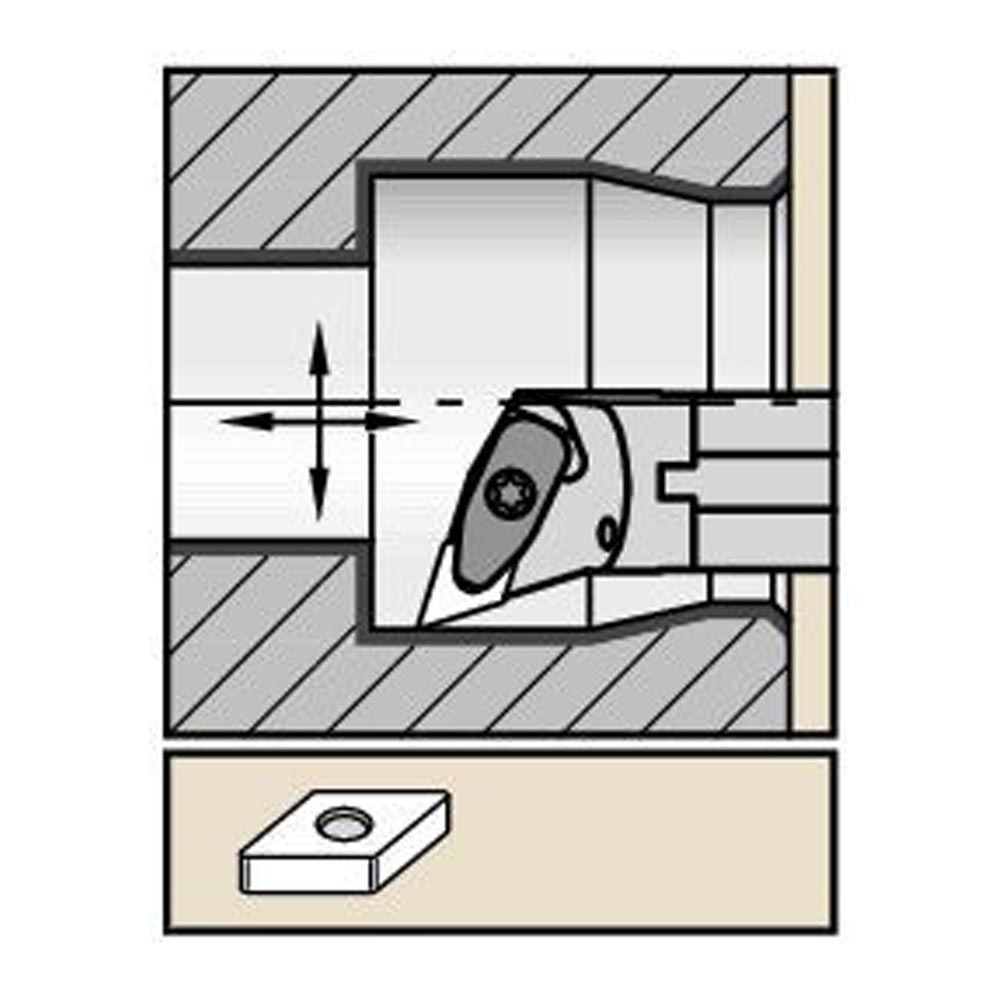 Kennametal A40TDDQNR15KC06 D Clamping Boring Bar D40.0mm L300.0mm