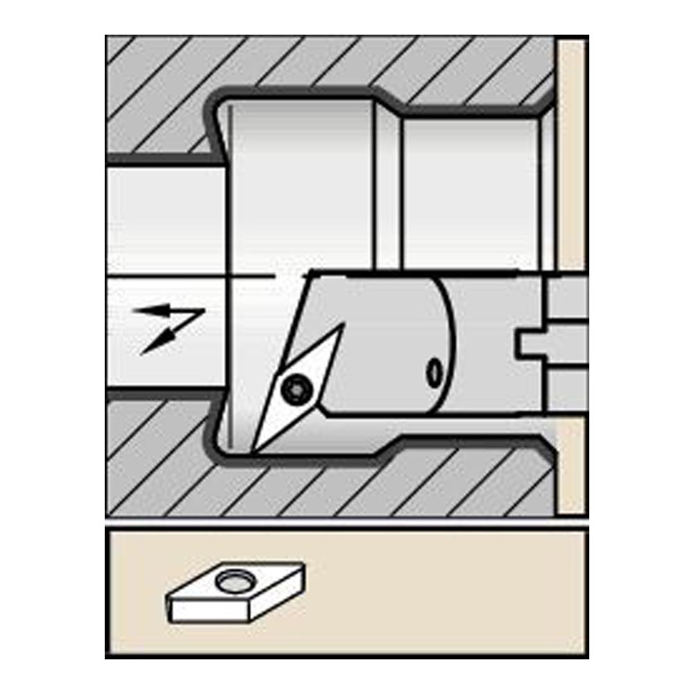 Kennametal A16RSVQBL11 S Clamping Boring Bar D16.0mm L200.0mm