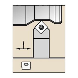 Kennametal SSDCN2020K09 S Clamping Holder W20.0mm L125.0mm