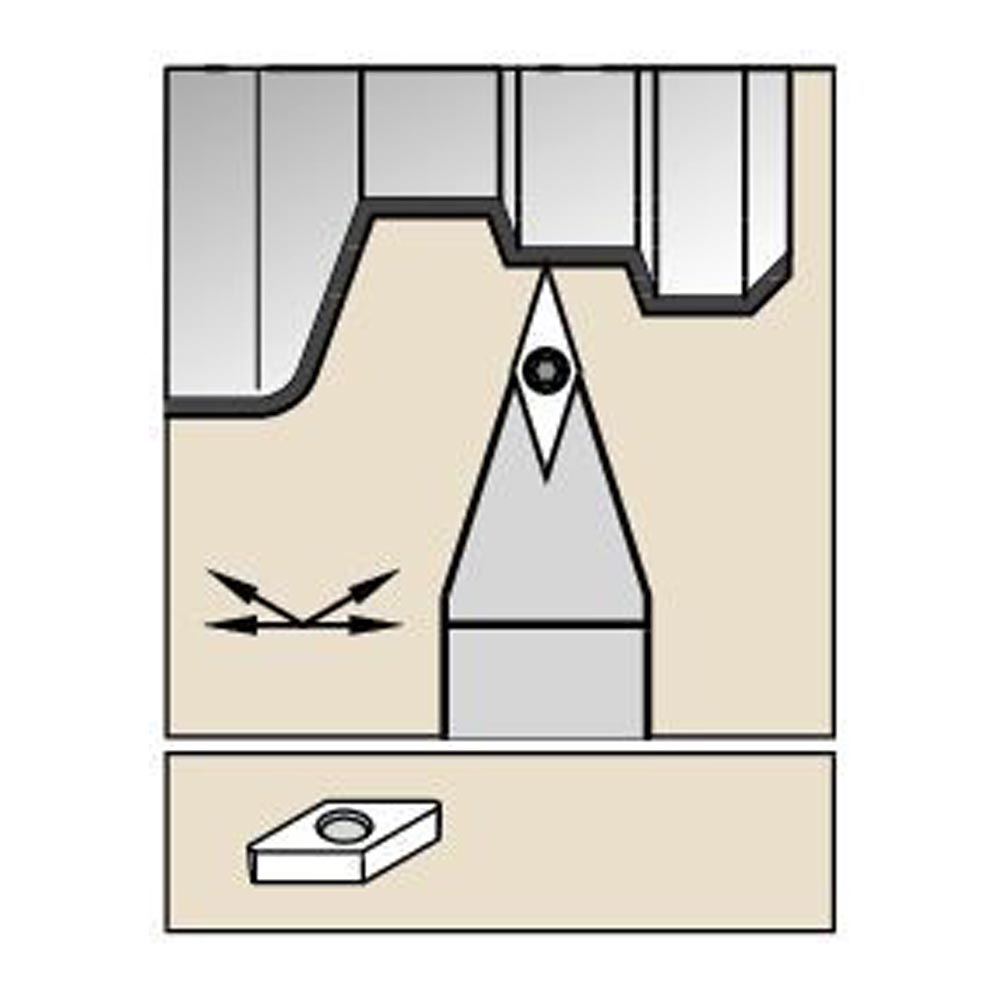 Kennametal SVVBN2020K16 S Clamping Holder W20.0mm L125.0mm