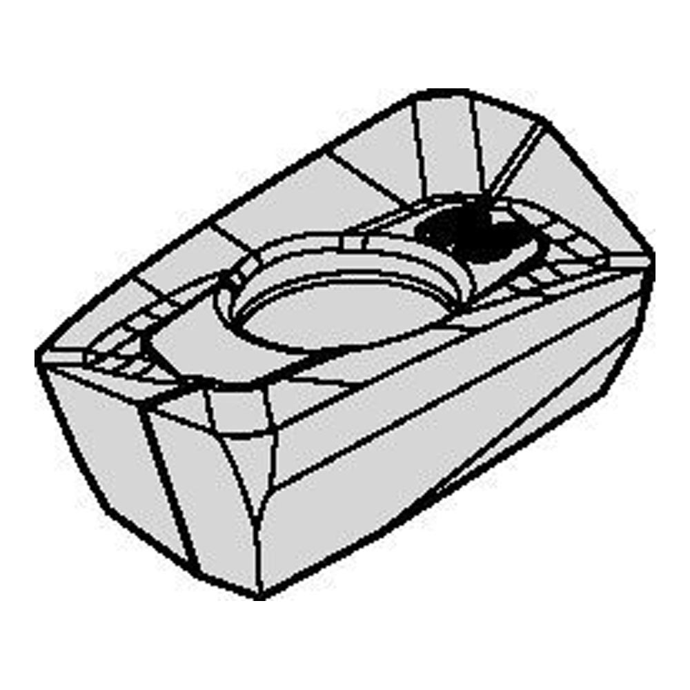 Kennametal EDCT10T308PDERLD KC520M Mill 1-10 Insert R = 0.8 - Image 2