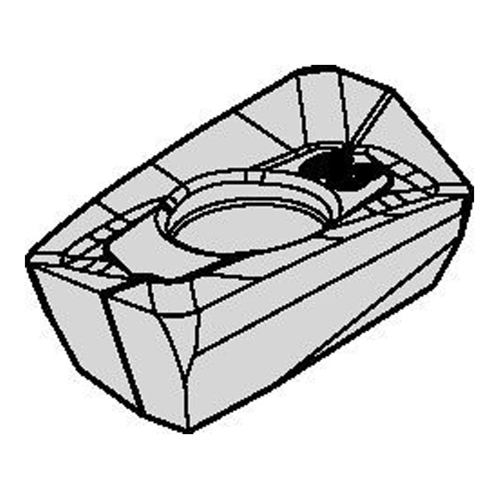 Kennametal EDCT10T304PDERLDJ KC422M Mill 1-10 Insert R = 0.4 - Image 3