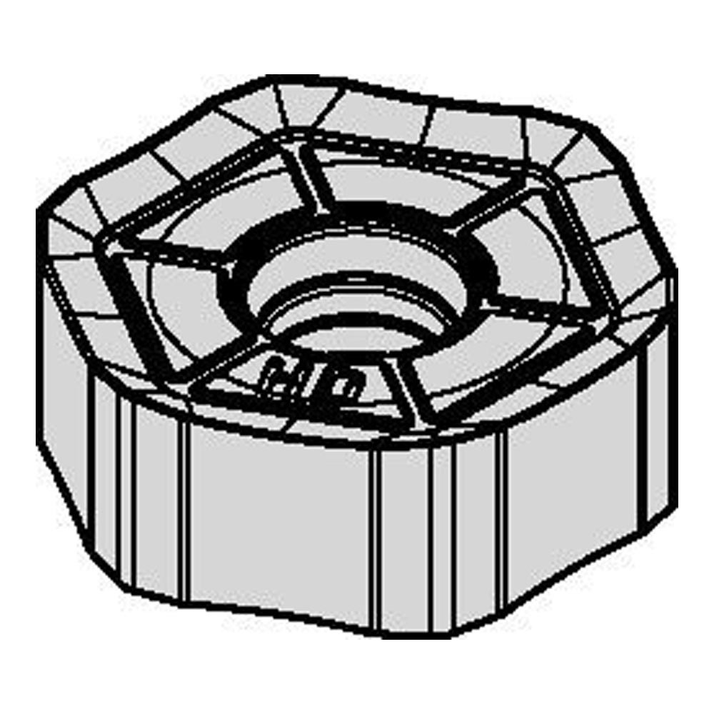 Kennametal HNGJ090543ANSNHD KCPM40 Dodeka Insert HNGJ-SNHD R = 4.3 - Image 2