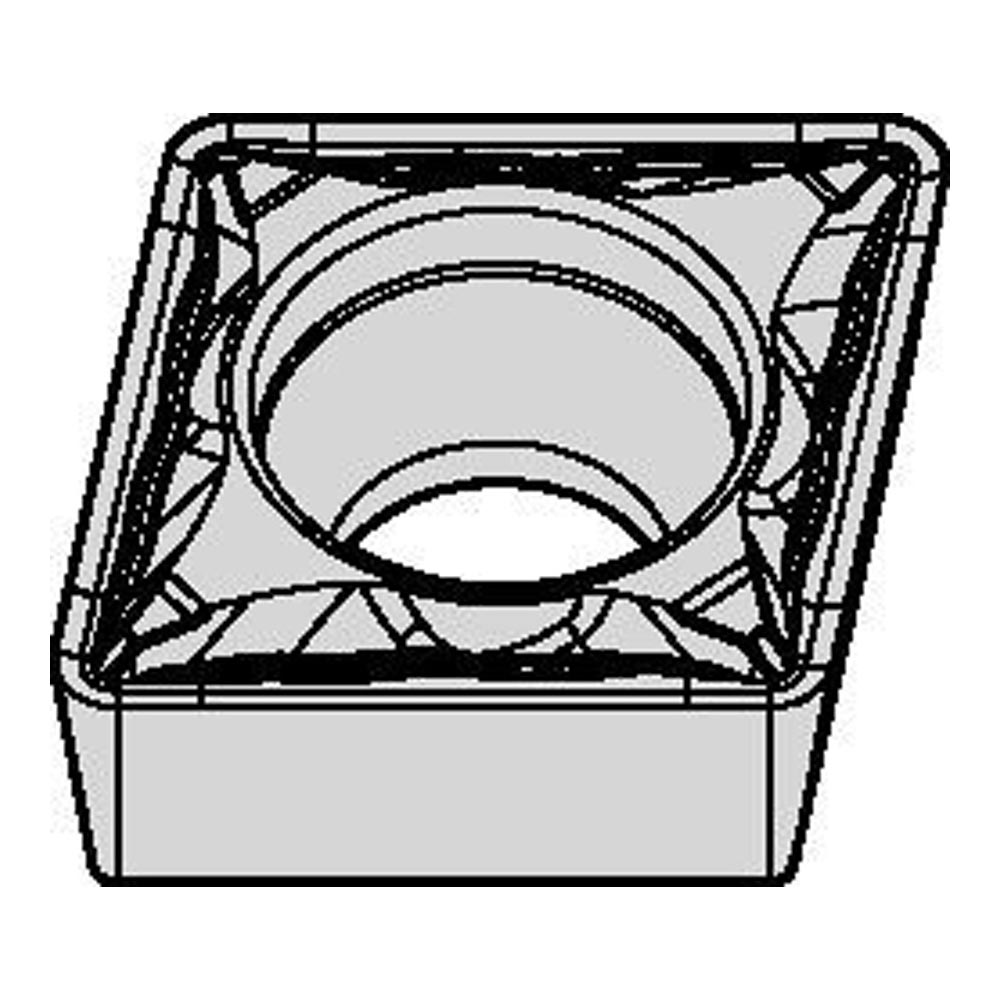 Kennametal CCMT060208FP KCP25B ANSI/ISO Turning Insert CC..