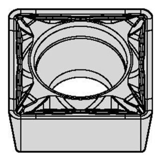 Kennametal SCMT120404FP KCS10 ANSI/ISO Turning Insert SC..
