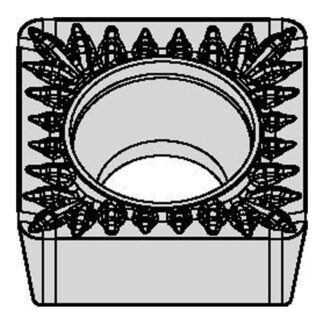Kennametal SCMT120408MP KCM25B ANSI/ISO Turning Insert SC..