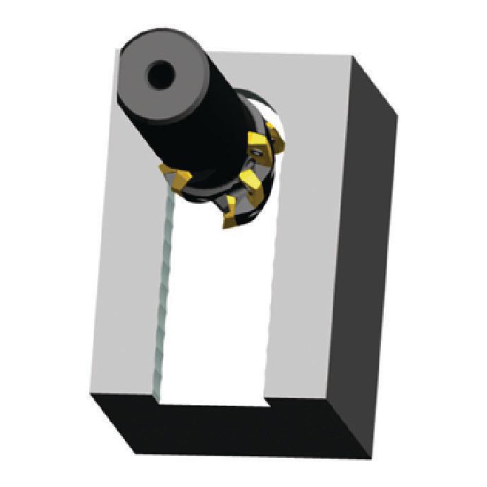 Kennametal M1H50T3R65A22S90ED14C9 Mill 1-14 Helical Shell Mill D = 50 Z = 3 - Image 4