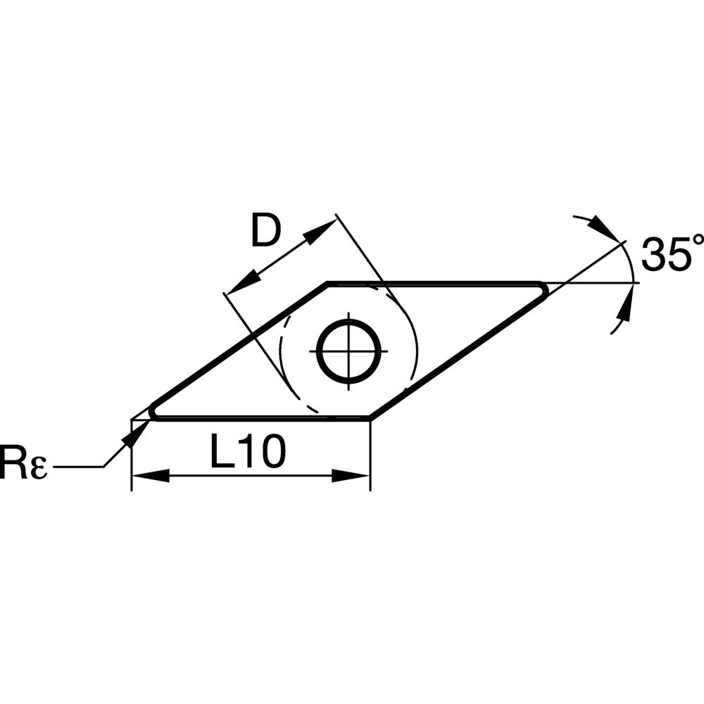 Kennametal • VNGA-FST • VNGA160404FST KD1400 - Image 2