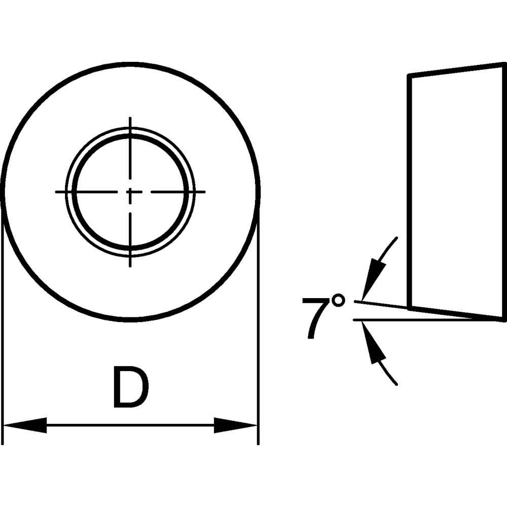 Kennametal • Positive Inserts • RCMT-MP • RCMT0803M0MP KCS10 - Image 2