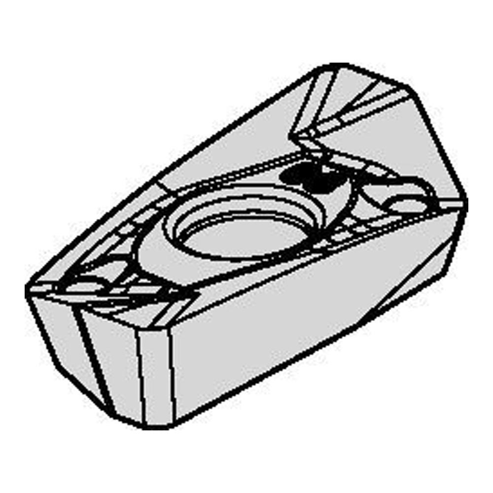 Kennametal EDCT140404PDERGD KCPM40 Mill 1-14 Insert Ground R = 0.4mm - Image 3