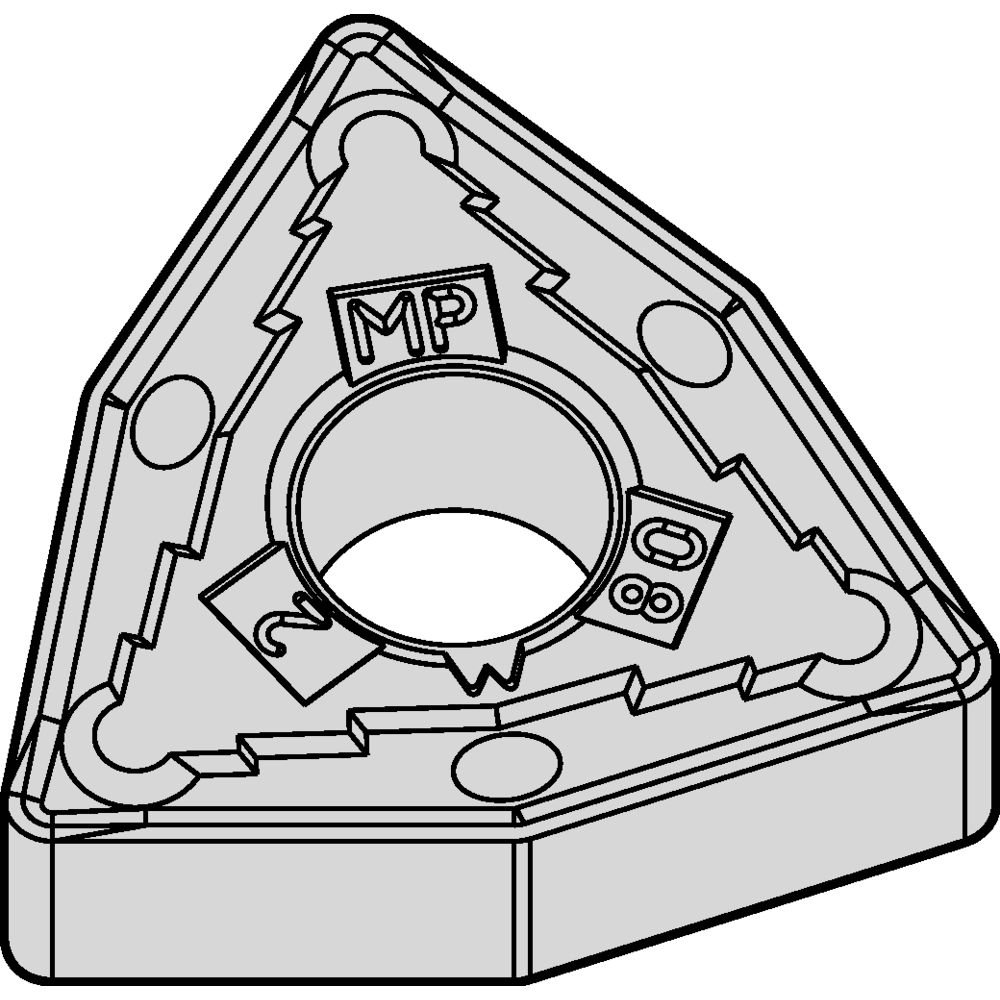 Kennametal • WNMG-MP1 • WNMG080408MP1 KC5010