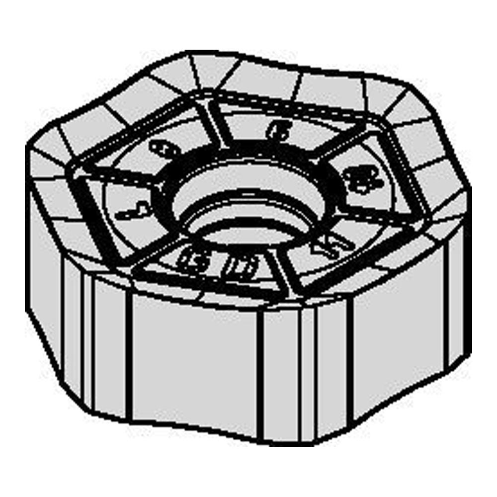Kennametal HNPJ0905ANSNGD KC520M Dodeka Insert HNPJ-SNGD R = 1.2 W - Image 4