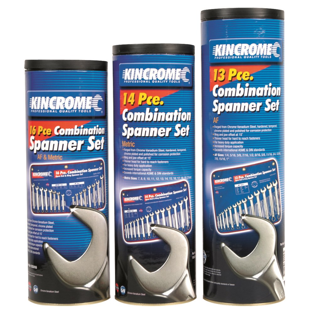 Kincrome Combination Spanner Set 14 Piece - Image 3