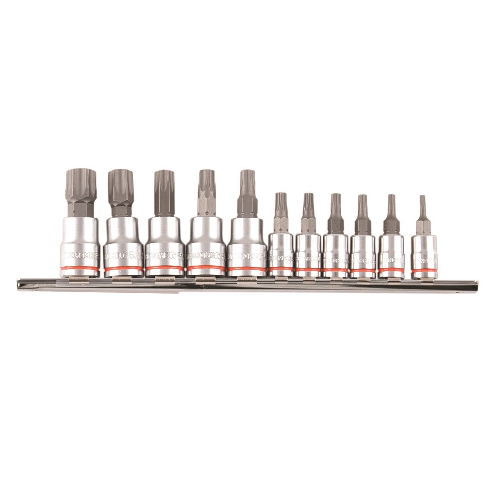 Kincrome Tamperproof TORX® Set 11 Piece 1/4 & 3/8" Drive - Image 2