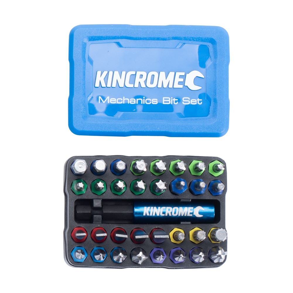 Kincrome Mechanics Bit & Holder Set 33 Piece - Image 2