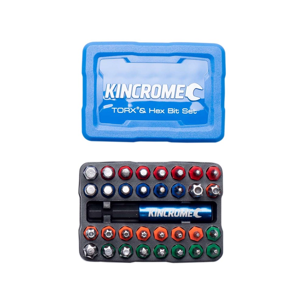 Kincrome Torx, Hex Bit & Holder Set 33 Piece - Image 2