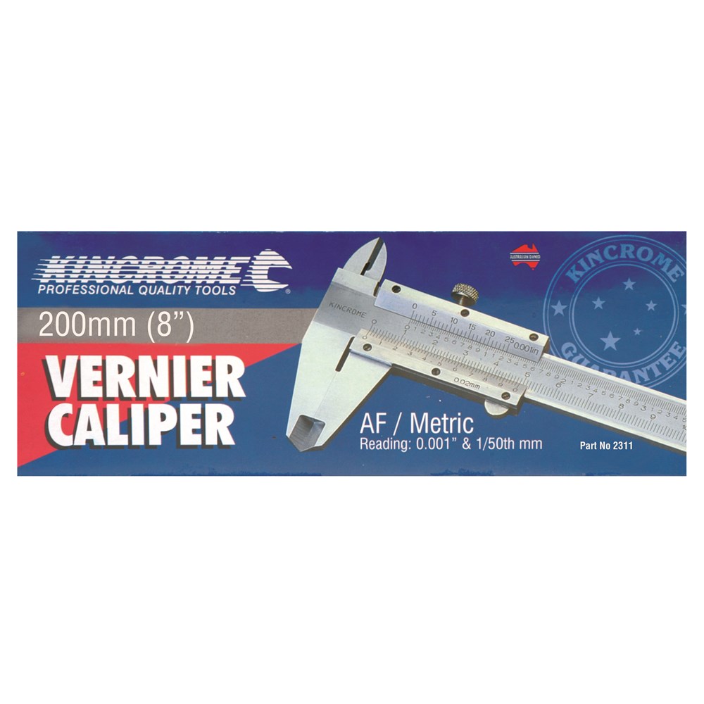 Kincrome Vernier Caliper 200mm (8") - Image 2