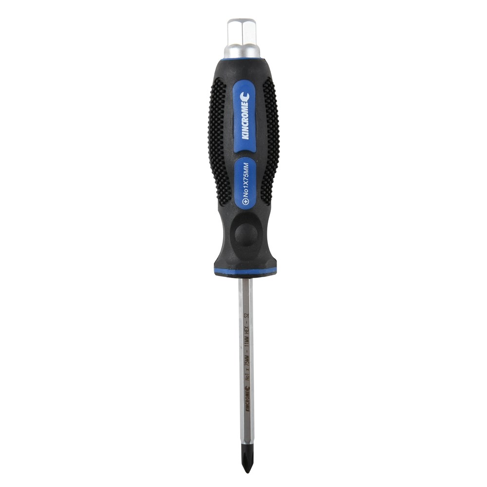Kincrome Go-Through Screwdriver Phillips No.1 x 75mm