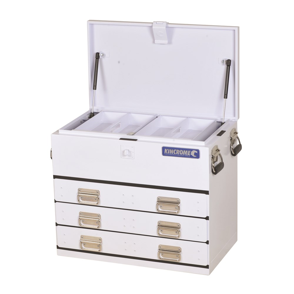 Kincrome Truck Box 3 Drawer White - Image 2