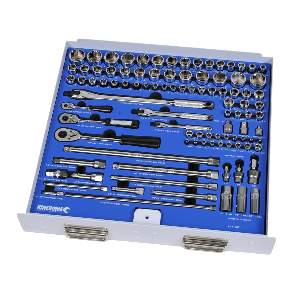 Kincrome EVA Tray LOK-ON™ Socket Set 98 Piece
