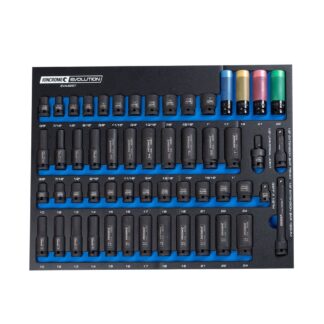 Kincrome EVA Tray Impact Socket & Accessory Deep Evolution 54 Piece