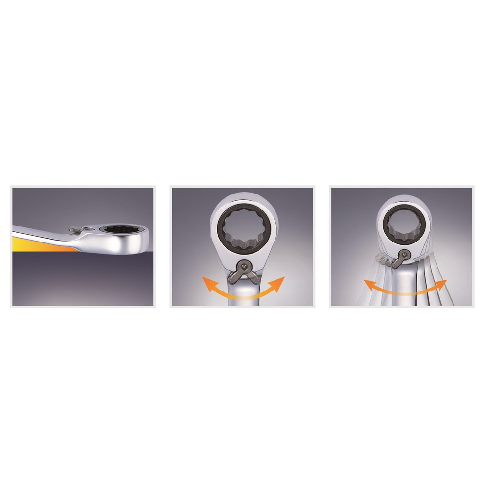 Kincrome Combination Gear Spanner 3/8" - Image 3