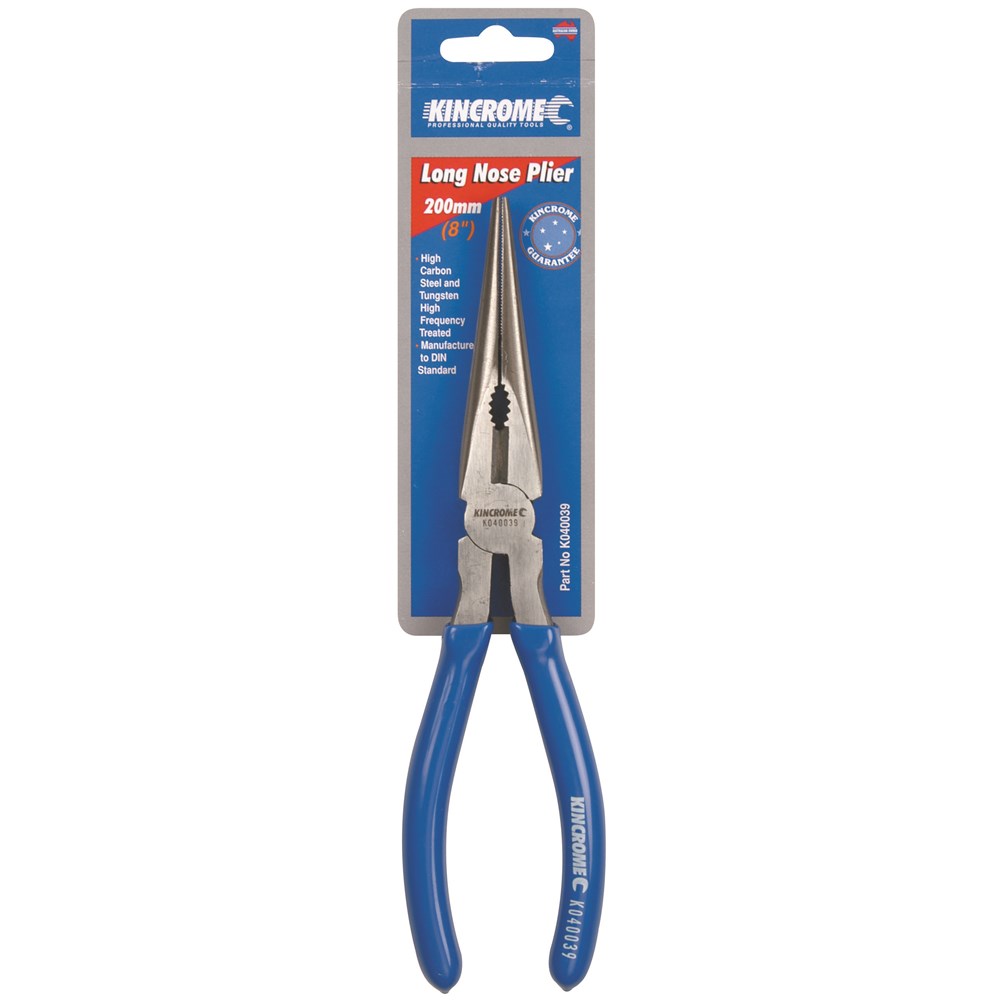 Kincrome Long Nose Pliers 200mm (8") - Image 3