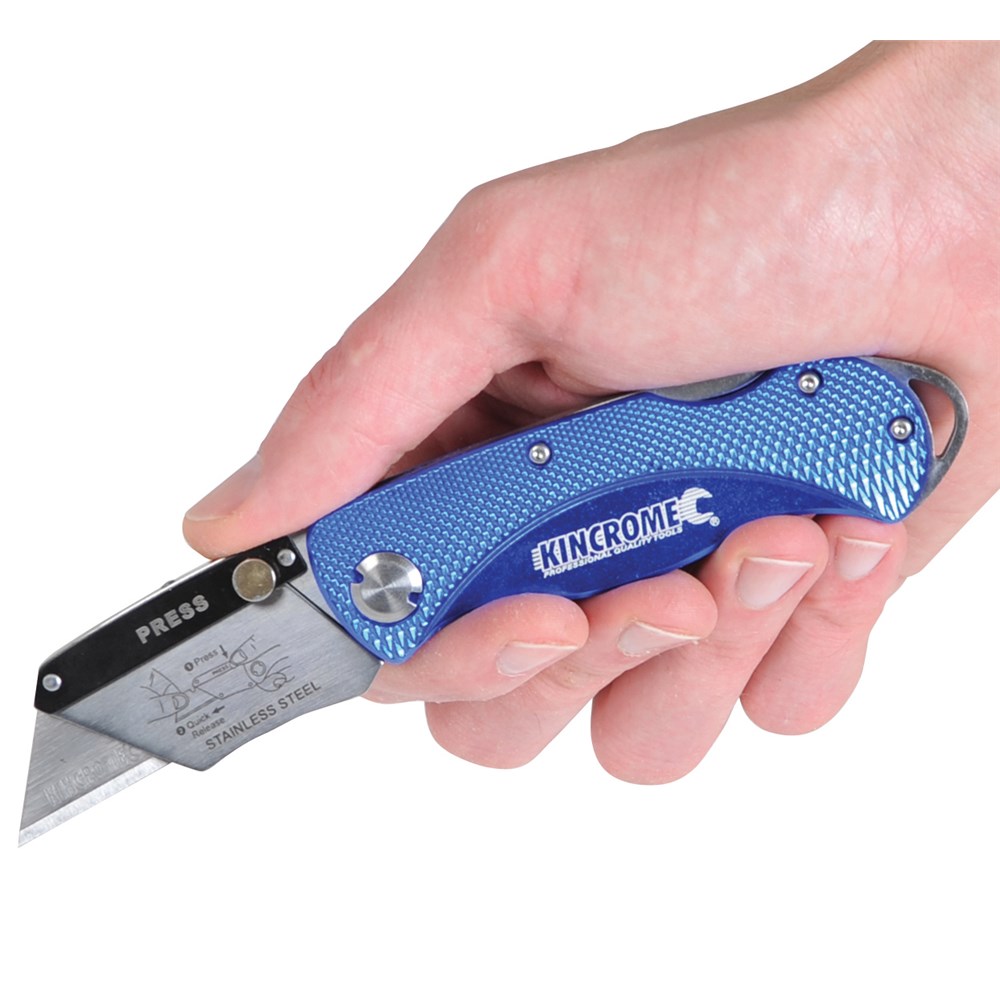 Kincrome Folding Utility Knife Quick Release - Image 2