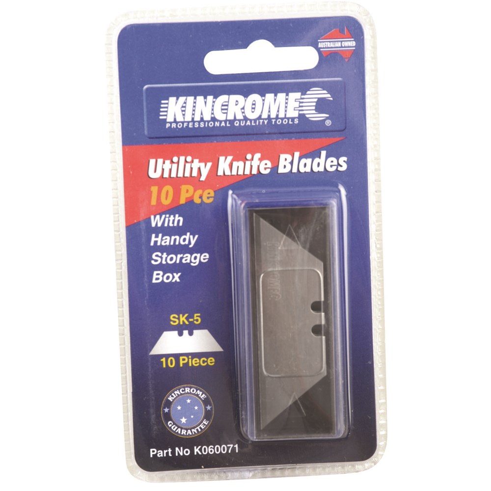 Kincrome Utility Knife Blades 10 Piece