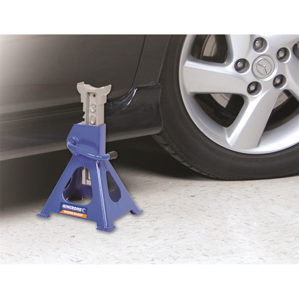 Kincrome Ratchet Jack Stands 2000KG 2 Piece - Image 4