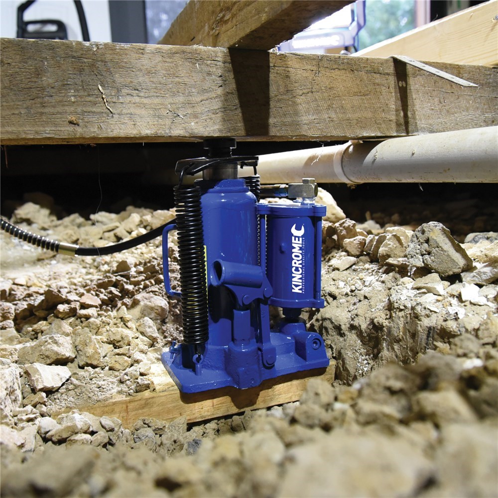 Kincrome Air Hydraulic Bottle Jack 20,000kg Bolts & Industrial Supplies