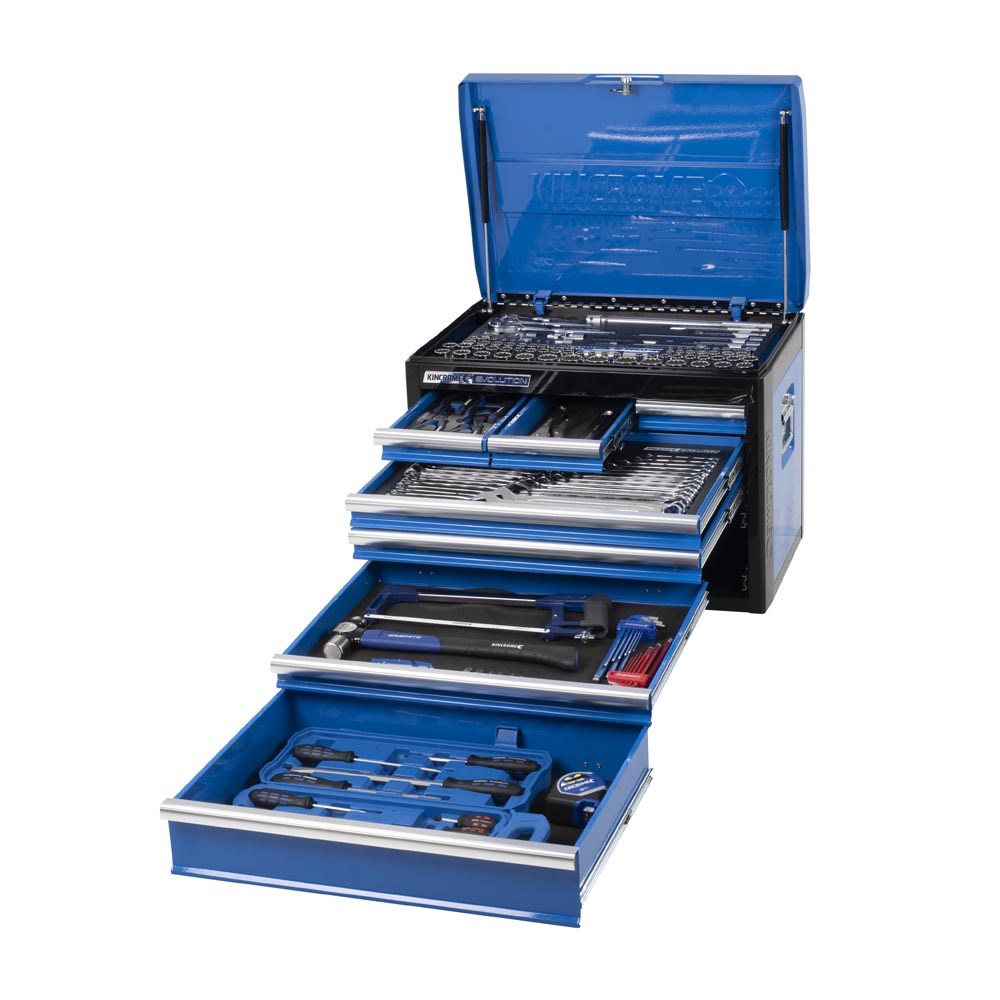 Kincrome EVOLUTION Tool Chest Kit 172 Piece 7 Drawer Deep 1/4, 3/8 & 1/2" Drive